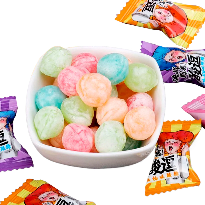 Конфеты кислые Hong Tai Kee Foods Sour Candy вкус грейпфрута 22 г