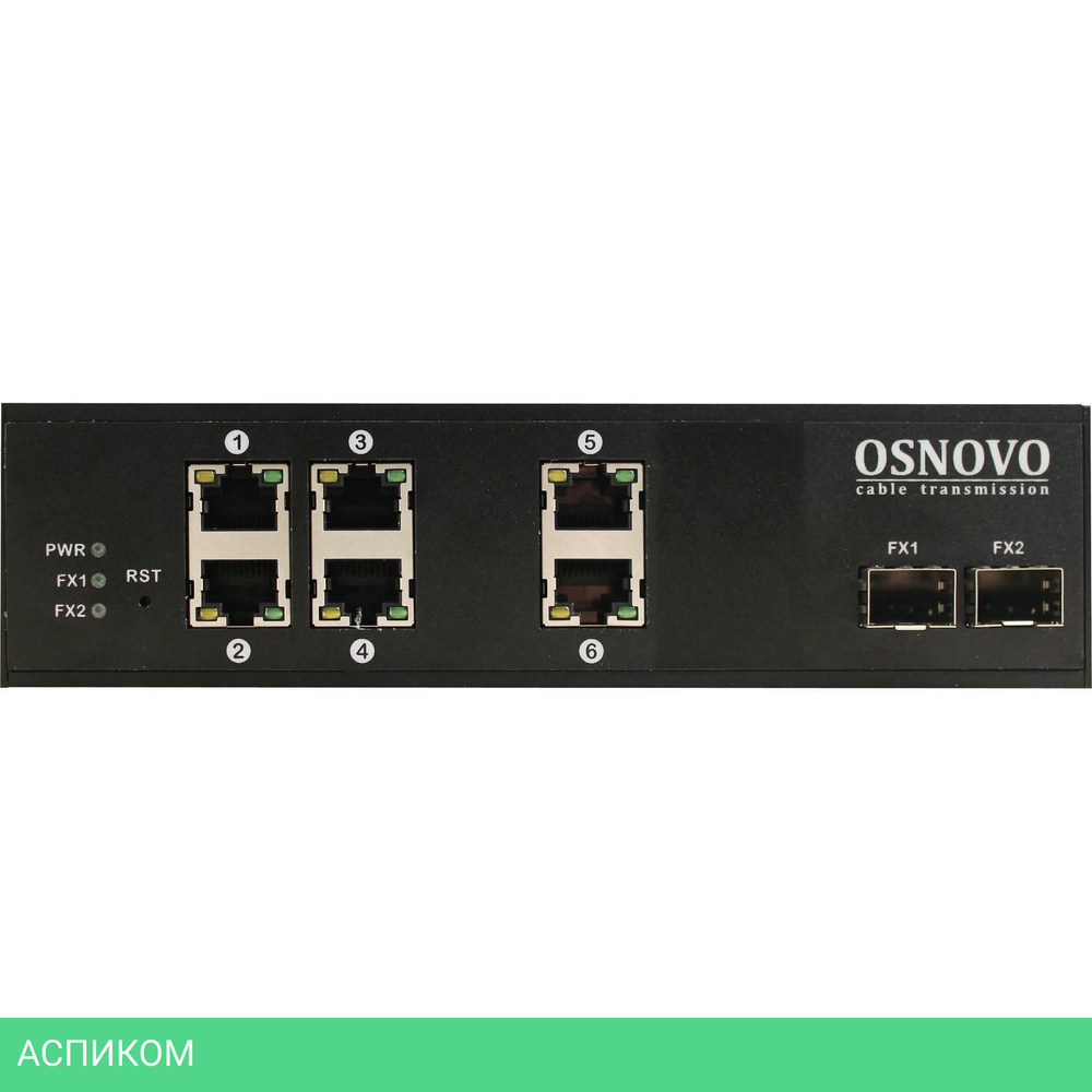 Коммутатор Osnovo SW-8062/IC