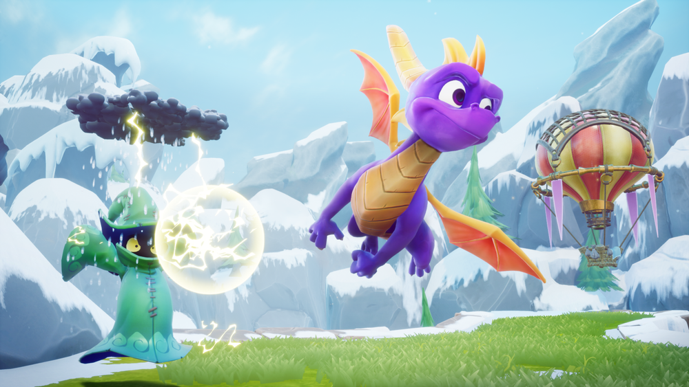 Spyro Reignited Trilogy (диск для PS4, полностью на английском языке)