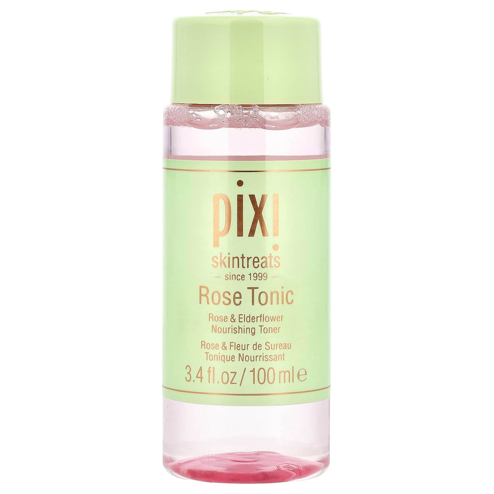 Pixi Beauty, питательный тоник с розой, розой и бузиной, без спирта, 100 мл (3,4 жидк. унции)