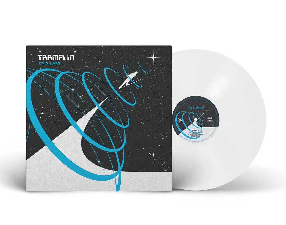 LP: KIM & BURAN — «Tramplin» (2022/2024) [Limited White Vinyl]