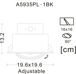 Карданный светильник Arte Lamp CARDANI GRANDE