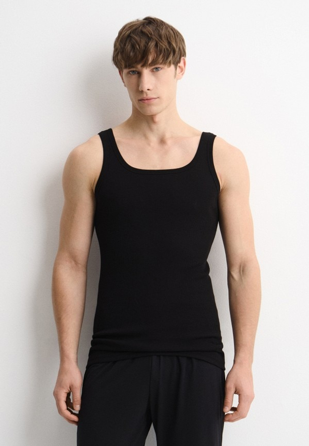 Майка мужская в рубчик