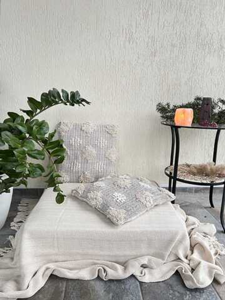 Декоративная наволочка в бохо стиле