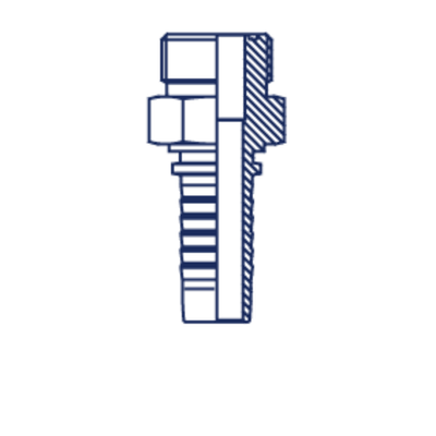 Фитинг DN 12 ORFS (Ш) 13/16