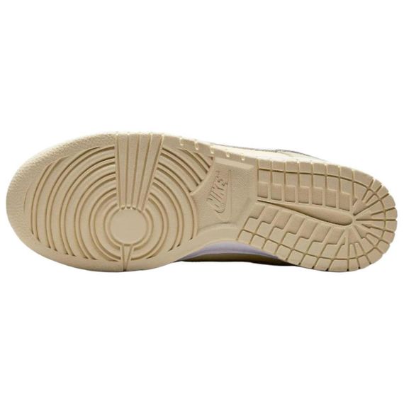 NIKE Dunk Кроссовки для скейтбординга Низкие Бежевые/Коричневые Женские