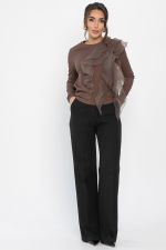 Блуза Риана (коричневая) Б14223-5М LT Collection