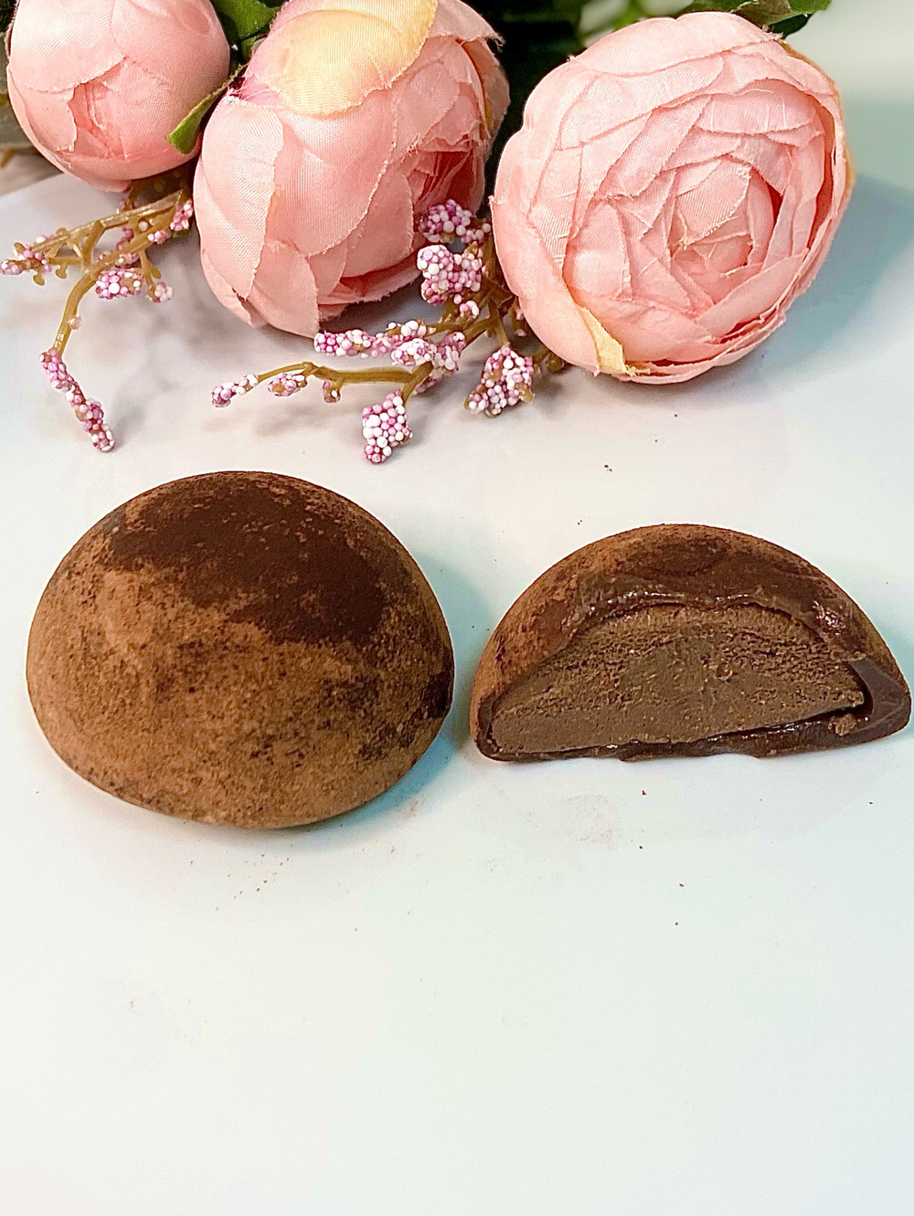 Десерт Моти шоколадный