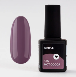 Milk Гель-лак Simple - 155 - Hot Cocoa, 9мл.