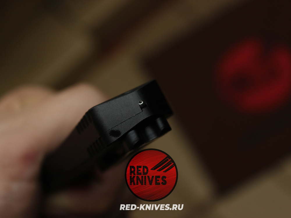 Heretic Knives Manticore-E D/E - черная рук, черный клинок RK/Н98