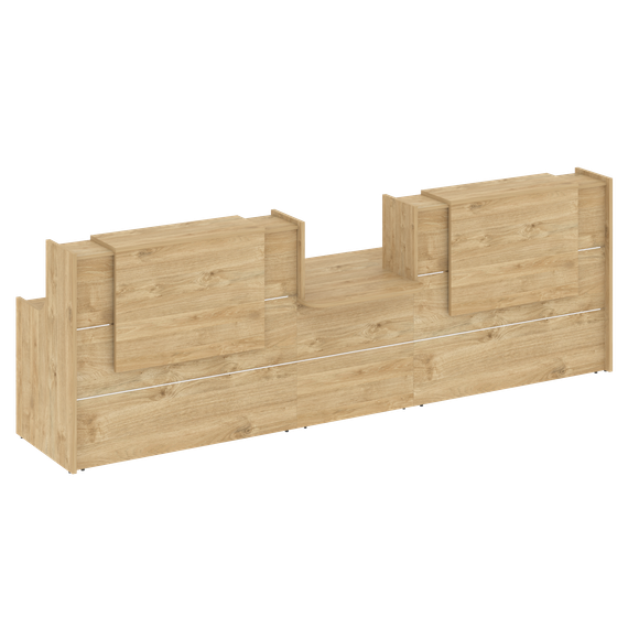 Onix Ресепшн O.R-K-19 Тиквуд Светлый 3590*766*1187