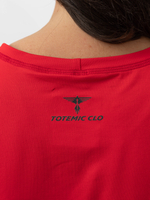 Футболка спортивная TOTEMIC CLO красная