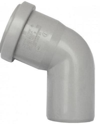 ПВХ Отвод  Ф50х67*  (100/10шт)