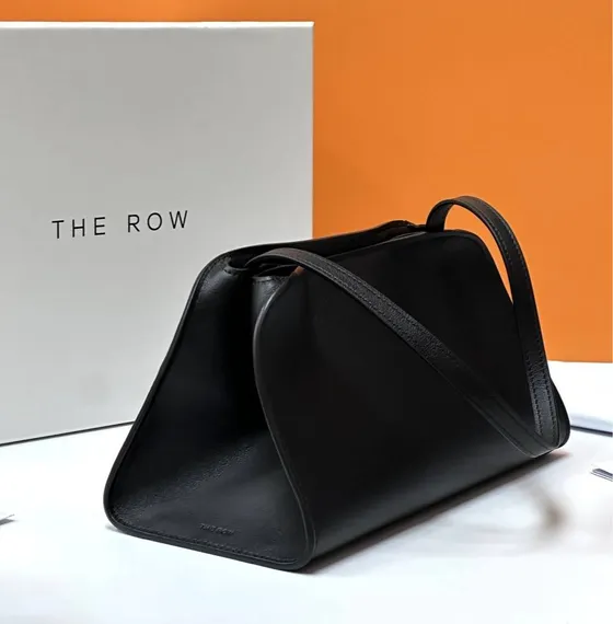 Клатч The Row Peggy, чёрный
