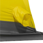 Палатка зимняя утепленная Premier Fishing Куб-2 желтый/серый (PR-WFSCI-180YG)