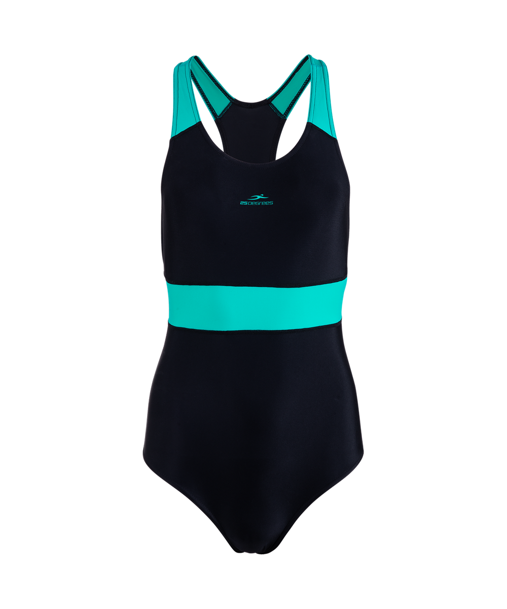 Купальник для плавания Triumph Black/Green, полиамид