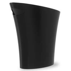 Контейнер мусорный Skinny черный Umbra