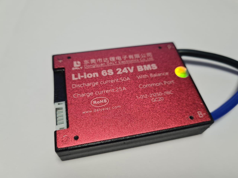 Плата контроля BMS Li-ion 6S 24V 50A