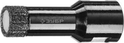 ЗУБР АВК, d 16 мм, (М14, 15 мм кромка), вакуумная алмазная коронка, Профессионал (29865-16)