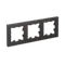 Рамка 3-м AtlasDesign универс. базальт SE ATN001403