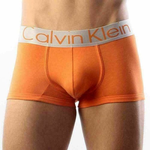 Мужские трусы боксеры Calvin Klein Boxer Steel Orange