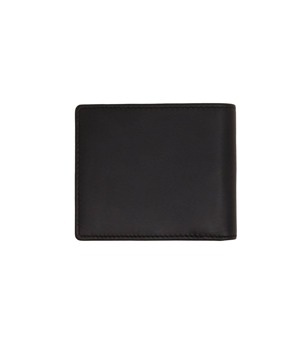 Кожаный кошелек stacked 4 cc HUGO - черный(50504032)