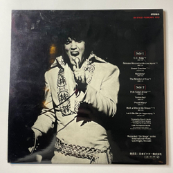 Винтажная виниловая пластинка LP Elvis Presley On Stage February 1970 (Japan 1970) (Obi)