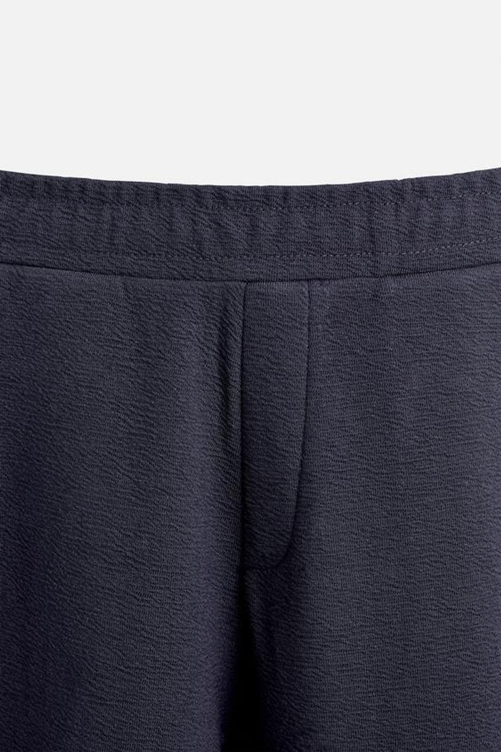 ZARA ЖАККАРДОВЫЕ ДЖОГГЕРЫ С РЕЛЬЕФНЫМ УЗОРОМ, МОРСКОЙ СИНИЙ