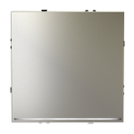 Выключатель встраиваемый VOLTUM S70 одноклавишный с подсветкой 10А, (шелк)