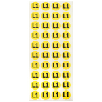 Наклейка "L1" d=20 EKF PROxima (100.00 шт.)