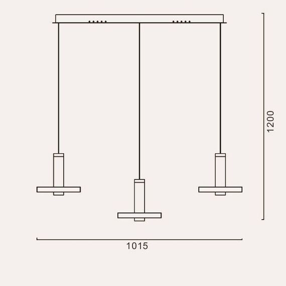 Подвесной светодиодный светильник Romatti Cullinan Capellu PD11135W