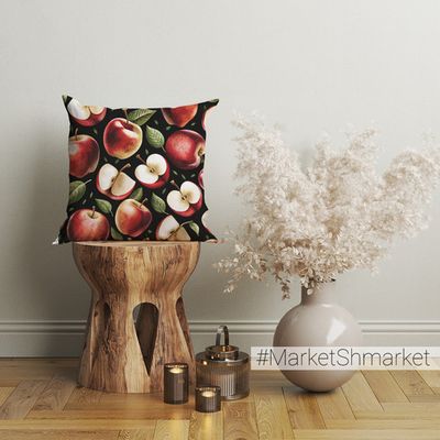 Наволочка декоративная с принтом 