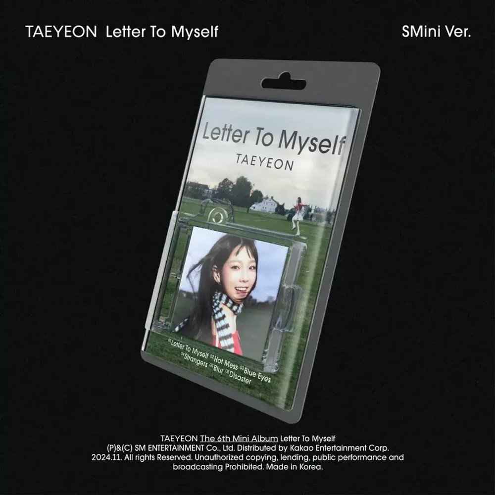 Альбом TAEYEON - Letter To Myself [SMini ver.]
