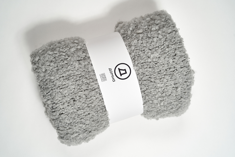 Плед вязаный