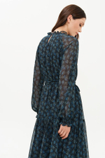 51720 Платье женское (синий принт)