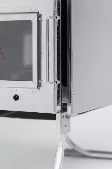 Печь камин ИНВЕНТ средняя нерж 0,8мм со стационарными экранами + короб для камней в сумке 37593