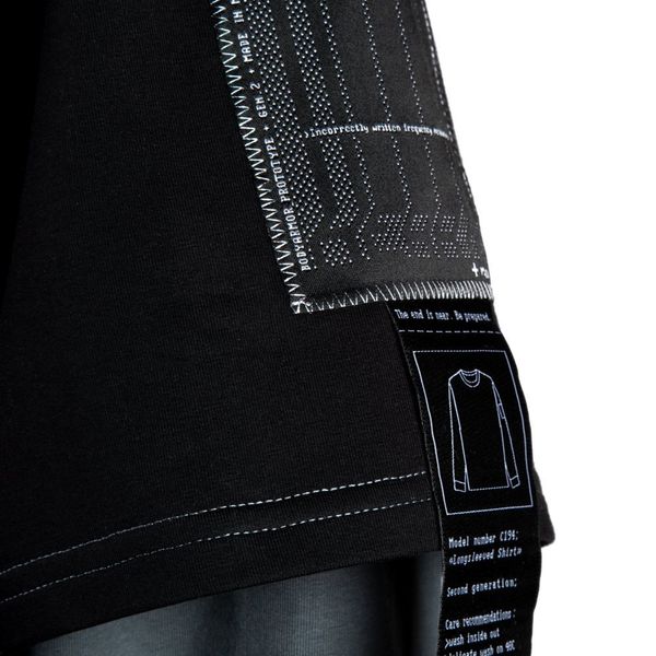 Лонгслив Digital Dawn Черный - фото 4