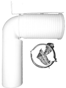 Отводящий патрубок для подвесного унитаза HL224.1