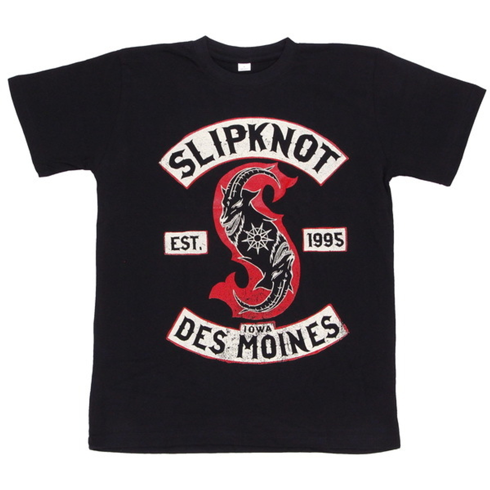 Футболка Slipknot Des Moines, IOWA (915)