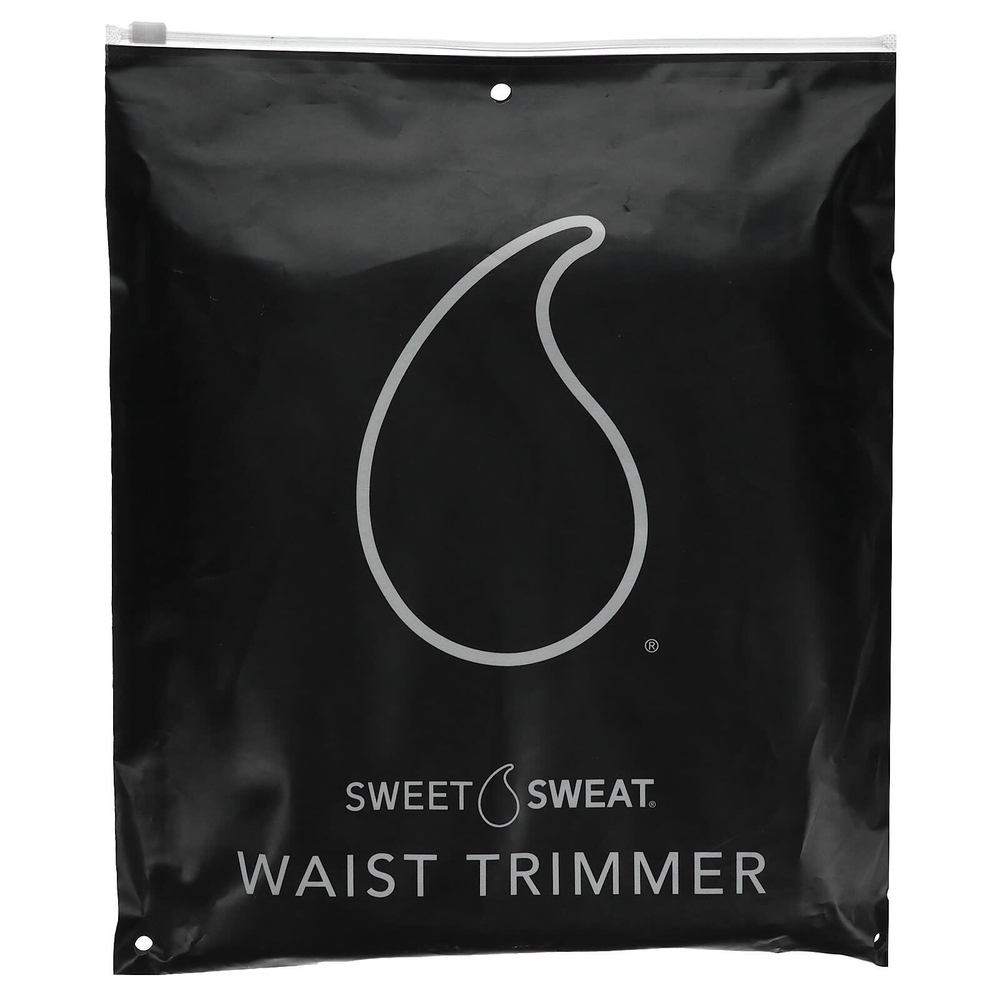Sports Research, Sweet Sweat®, триммер для талии, средний, черный и желтый, 1 шт.