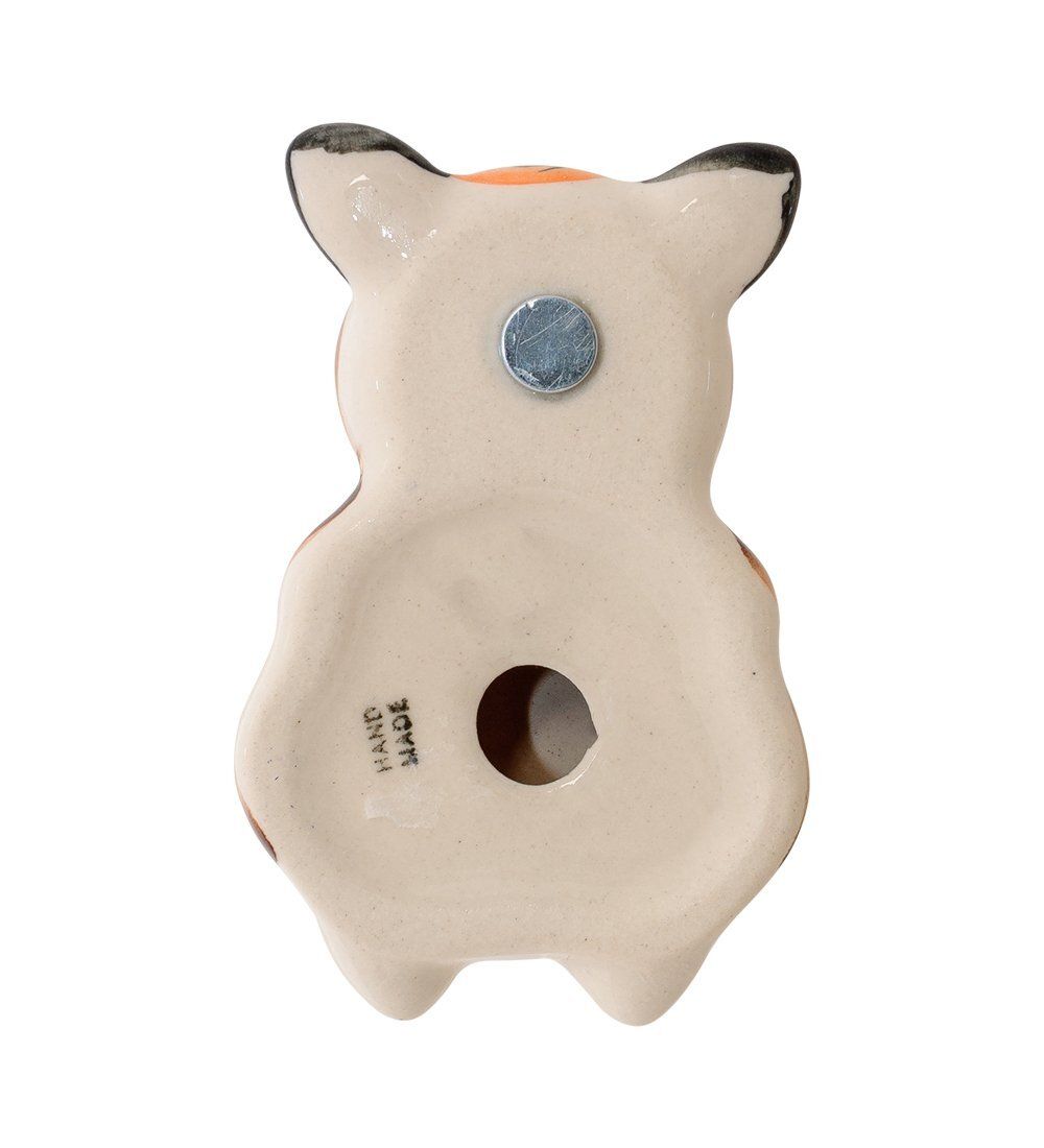 ГЛ- 462 Магнит «Свинка» цв. (Гжельский фарфор)