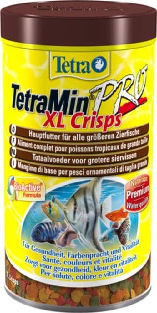 TetraMin Crisps XL корм для всех видов рыб крупные чипсы 500 мл