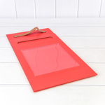 Коробка сборная 25х9.5х33 см на магнитах (Красный)