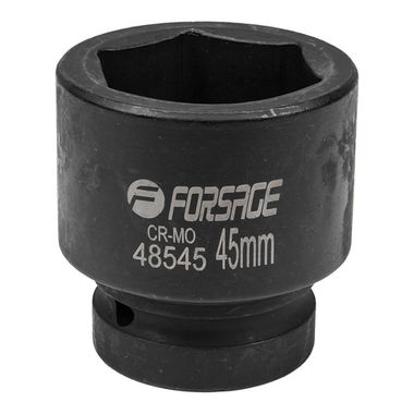 Головка ударная 1'', 45мм (6гр.) Forsage F-48545