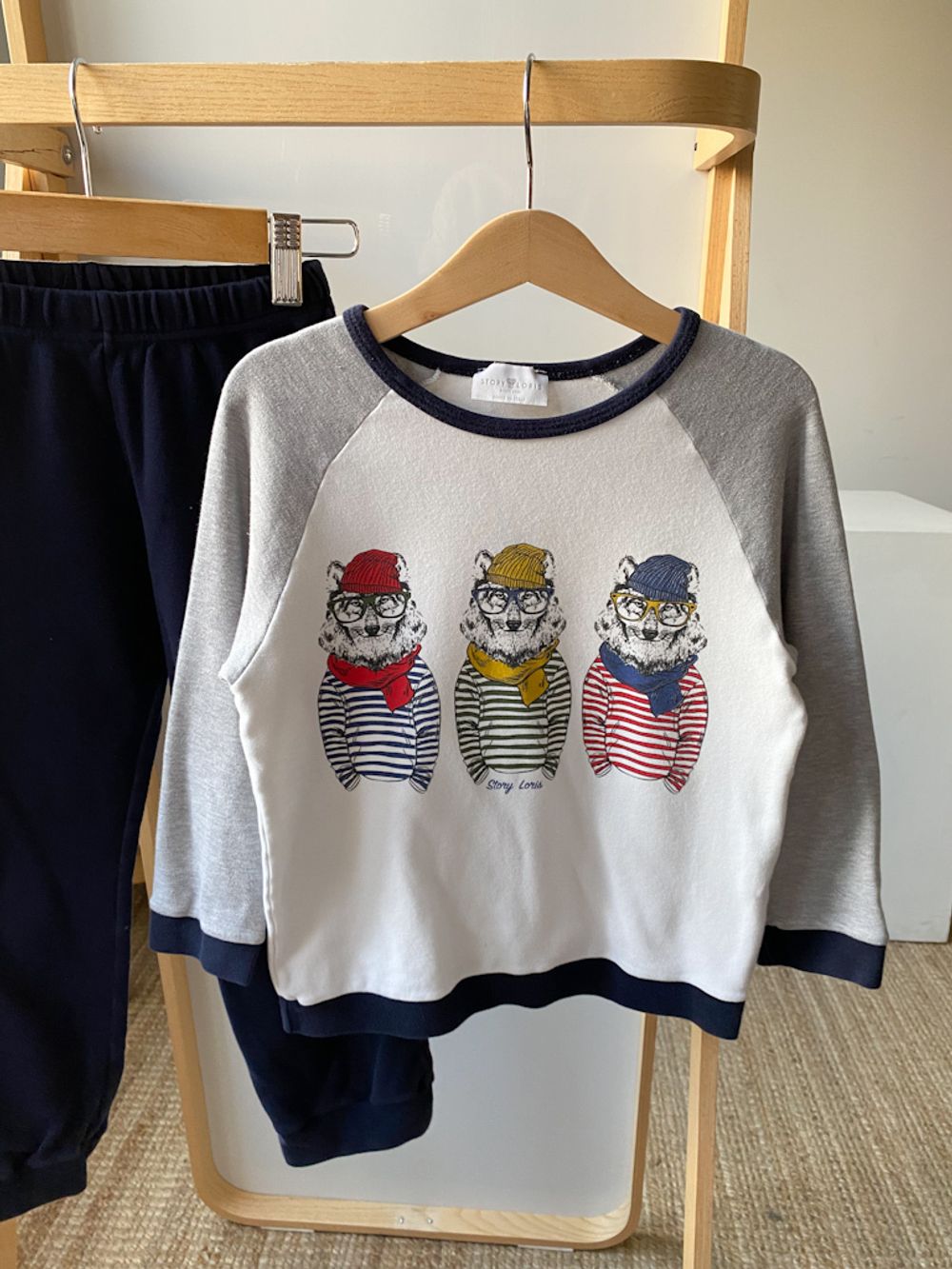 Хлопковый костюм Story Loris, 116