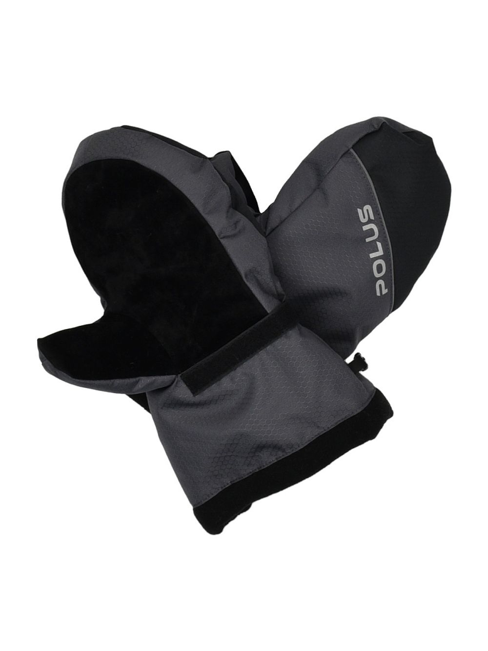 Рукавицы Полюс ткань Cell цвет Серый