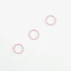Кольцо для бретели пыльно-розовое 10 мм (цв. 019), Arta-F