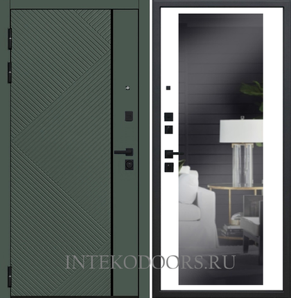 Оливия с зеркалом