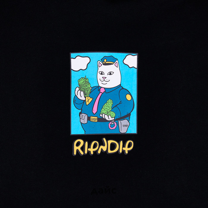 Толстовка мужская Ripndip Сonfiscated Hoodie артикул:RNDSPR24136 - купить в магазине Дайс