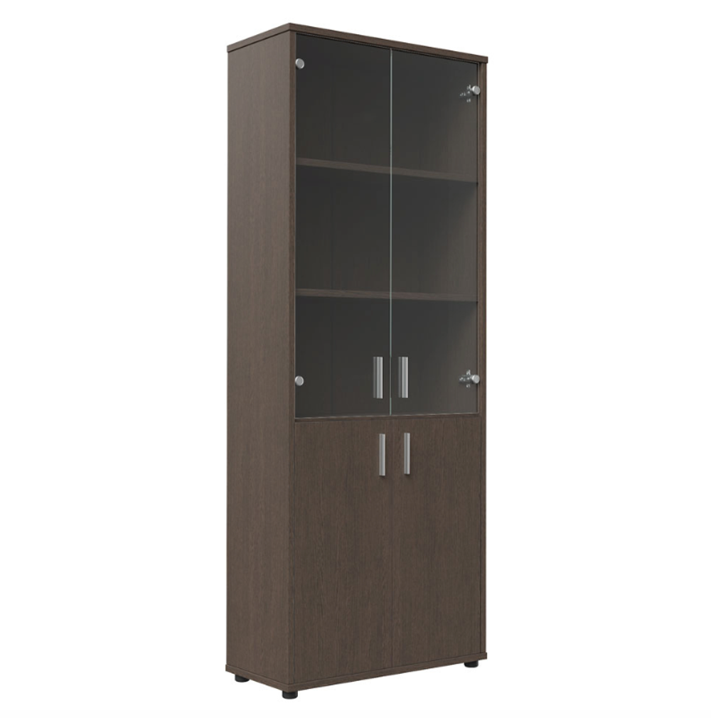 Шкаф для бумаг со стеклом ГРАНД (GRAND)